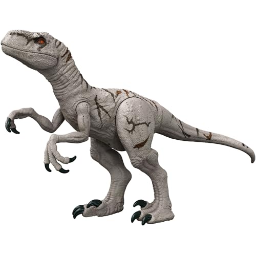 Mattel Jurassic World Figurine articulée Dino de Course Supe