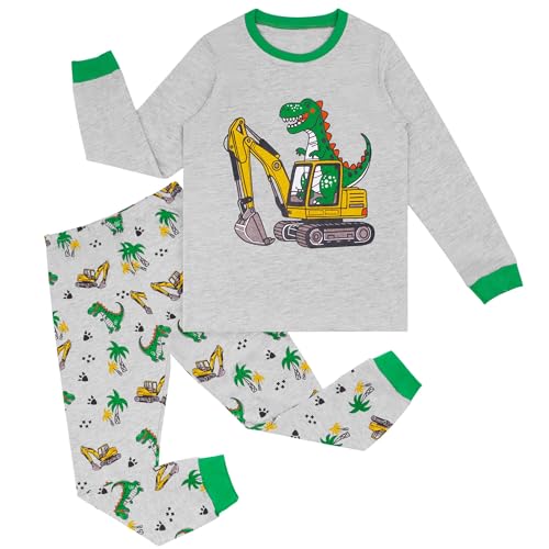 Hoseay Garçons Ensembles de Pyjama, Enfants Manches Longues 