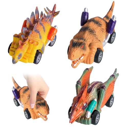 Lot de 3 jouets dinosaures pour enfants