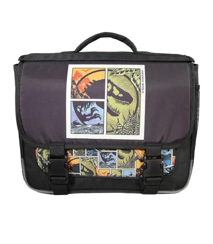 Bagtrotter - Jurassic World - Cartable 38cm - Noir et Vert K