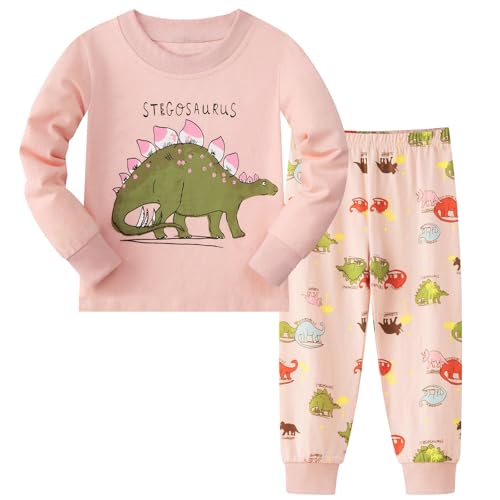 Pyjama Dinosaure Coton Fille 7 ans