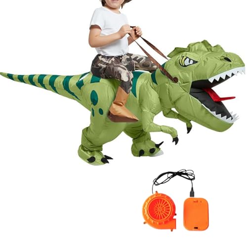Générique Déguisement Dinosaure Gonflable,Costume Dinosaure