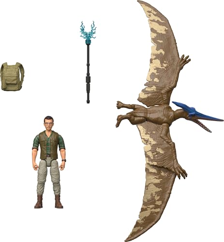 Mattel Jurassic World Rebirth Lot de Figurines humaines et D