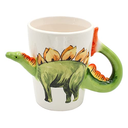 Dekohelden24 OOB-788319-Stego Tasse à café avec dinosaure en