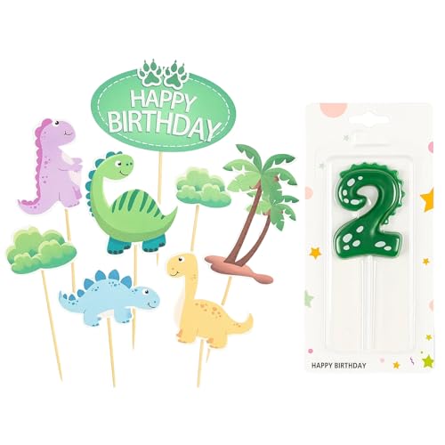 Bougie Anniversaire Dino 2 Ans