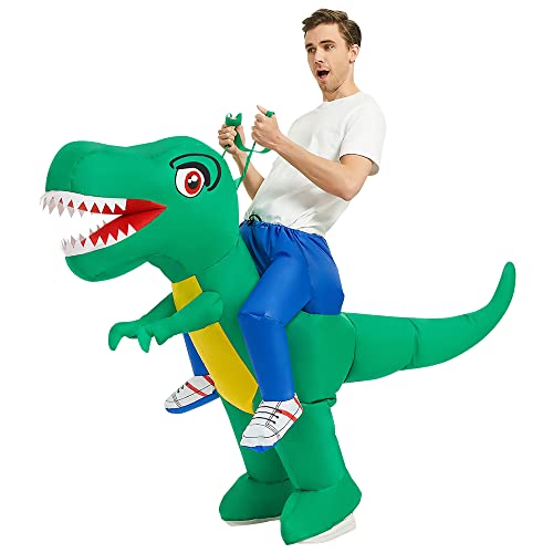 RHYTHMARTS Costume Dinosaure Gonflable Déguisement de Dinosa