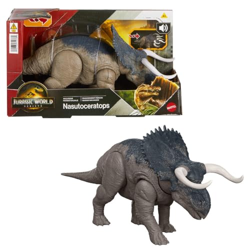 Mattel Jurassic World : Renaissance , Nasutoceratops dinosau