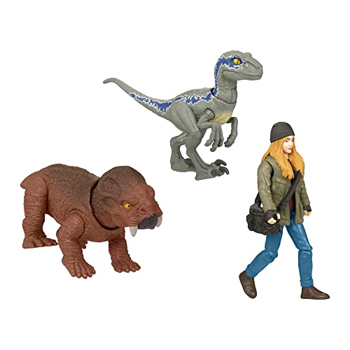 Pack Figurines Maisie & Velociraptor