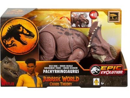pour Jurassic World - Dinosaure Pachyrhinosaurus 28cm avec S