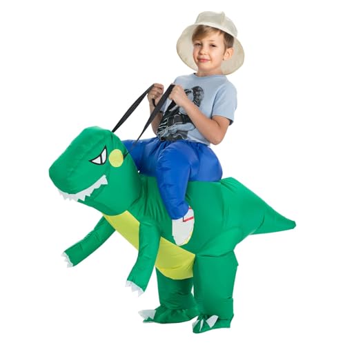 REWIAR Costume Gonflable de Dinosaure Déguisements Costumes 