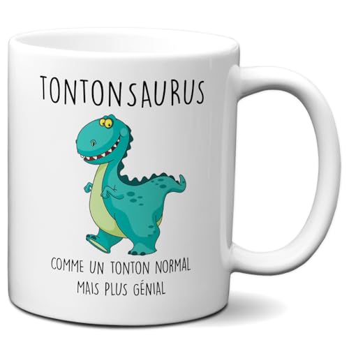 LEsprit Des Anges Tasse Mug Cadeau Tonton Dinosaure- Tontons