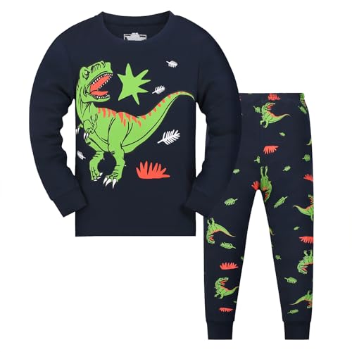 Pyjama garçon dinosaure coton hiver