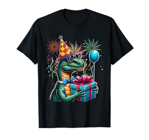 Fête danniversaire de dinosaure pour adulte T-Shirt