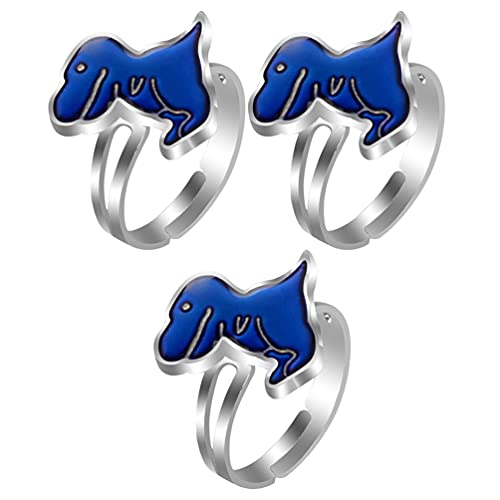 SOIMISS Lot de 3 bagues dhumeur en Vrac - Couleur Changeante