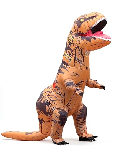 Geerypsy Costume Dinosaure, T-rex Deguisement Gonflable Adul