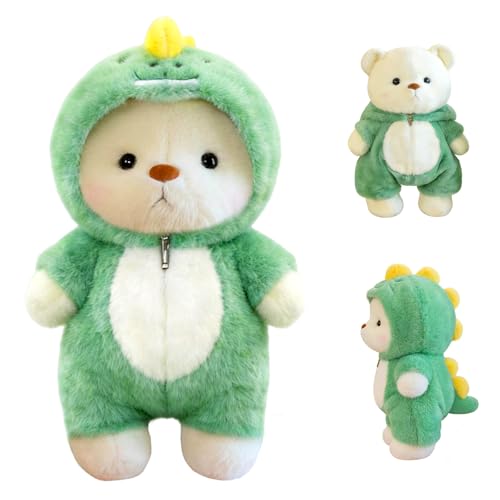 QingWing Nounours en Peluche Doudou Ours, 30CM Ourson Mignon