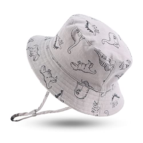 XIAOHAWANG Dinosaure Bébé Chapeau de Soleil pour Enfant Fill