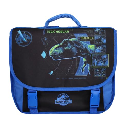 Cartable Jurassic World 38 cm Bleu