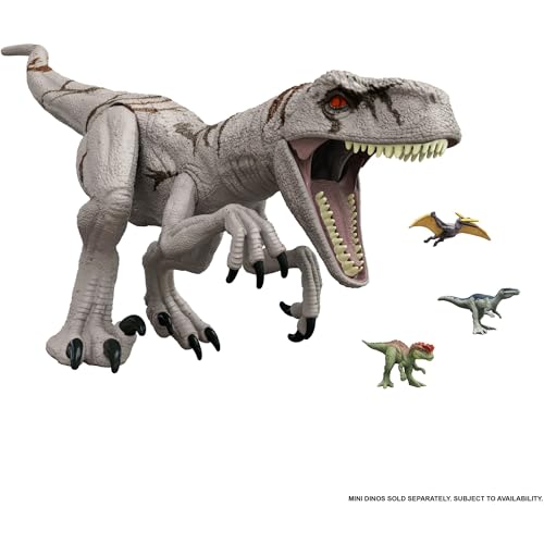 Mattel Jurassic World Figurine articulée Dino de Course Supe