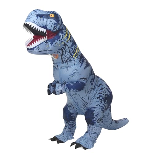 Poptrend Costume gonflable de dinosaure T-Rex pour adultes e