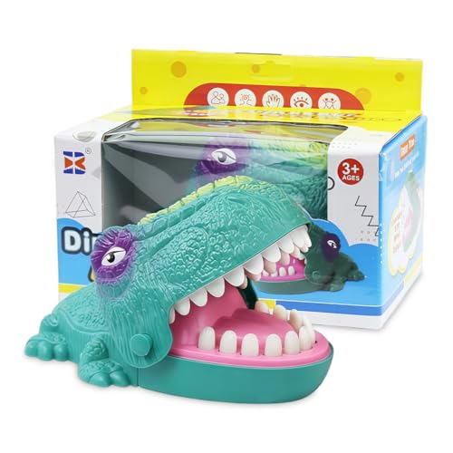 YskerrigToy Jeu de Doigts de Morsure Dinosaure, Jouet Intera