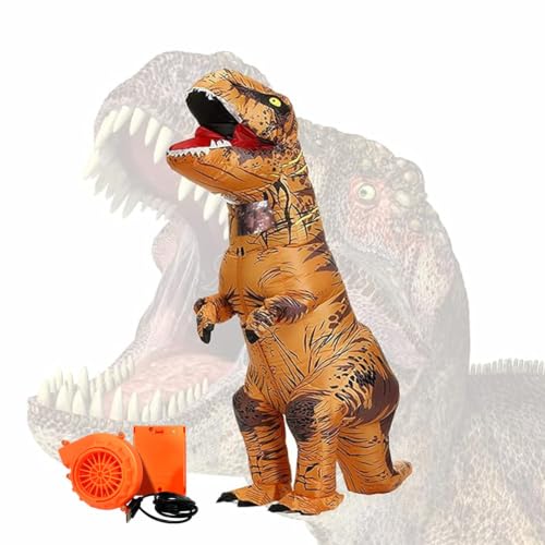 Costume de Dinosaure,Costume Gonflable Dino à Cheval sur Un 
