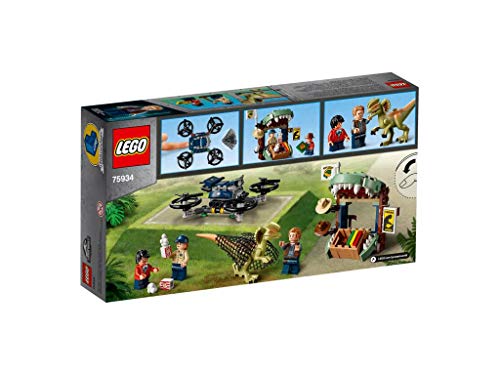 LEGO®-Jurassic World™ Dilophosaure en liberté Jouets Dinosau