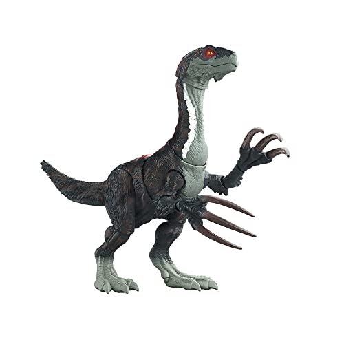 Mattel Jurassic World Slasher Dino Sonore, figurine dinosaur