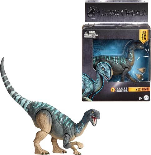 Mattel Jurassic World Figurine Dinosaure articulée Mussaurus