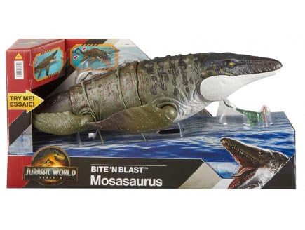 pour Jurassic World Film - Figurine Mosasaurus Morsure Extre