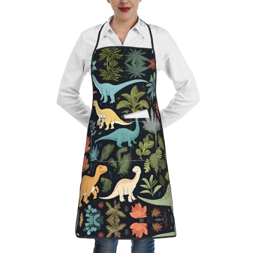 Tablier Cuisine Dinosaure Unisexe
