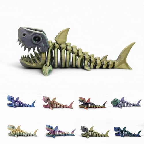200 Grand Mégalodon articulé. Grand Jouet Dino. Figurine Sté