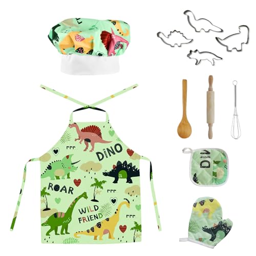 Ensemble Chef Dinosaure Enfant 11 pièces