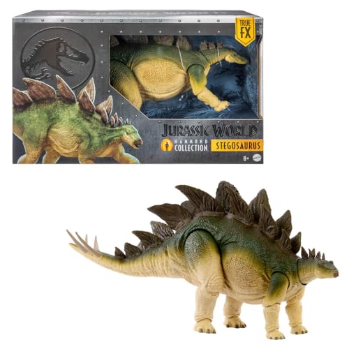 Mattel Jurassic World Figurine articulée Stégosaure de la Co