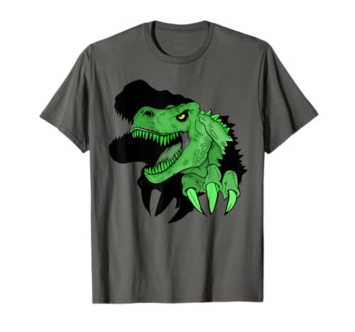 Tyrannosaurus T-Rex Dinosaure Ombre Design T-Shirt
