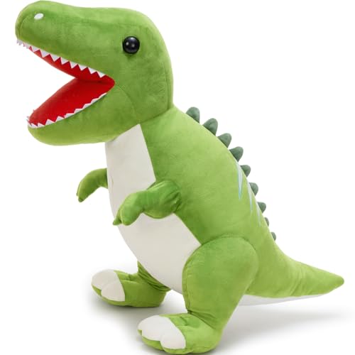 MorisMos Peluche Le T-Rex Vert Géant Animal Jouets,80cm Gran