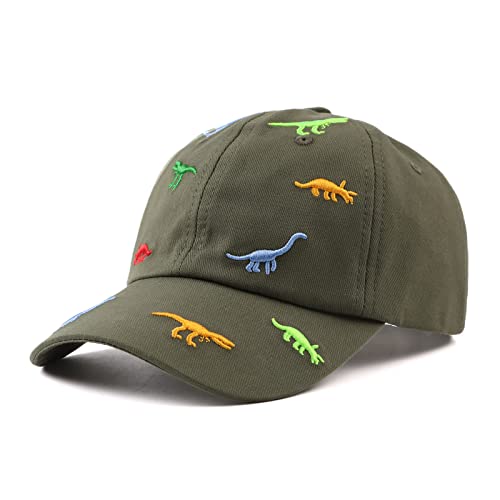 XIAOHAWANG Chapeau De Soleil pour Enfant Dinosaur Casquette 