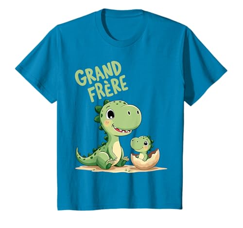 Enfant Grand Frère Dino Dinosaure Coquille D’œuf Super Frère