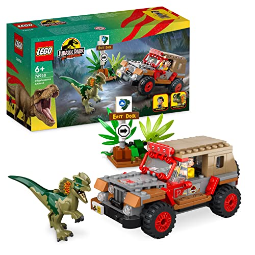 LEGO Jurassic Park Embuscade Dilophosaure