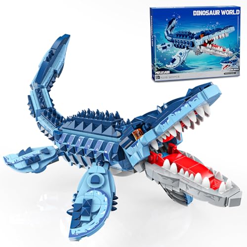 TYCOLE Mosasaurus Kit de Construction 805 Pièces, Dinosaure 