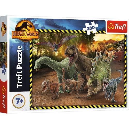 Trefl - Les Dinosaures du Jurassic Park, Jurassic Park - Cas