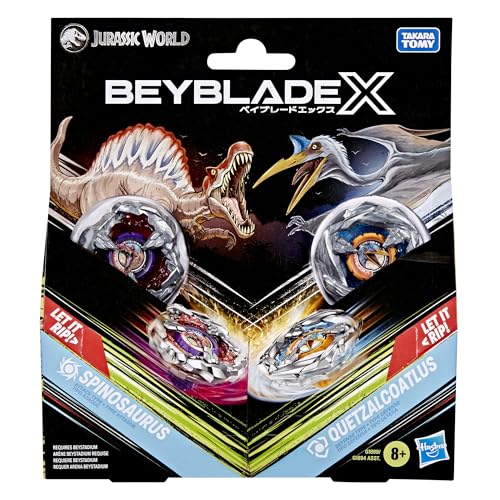 Collaboration Beyblade X Jurassic World Spinosaurus Contre Q