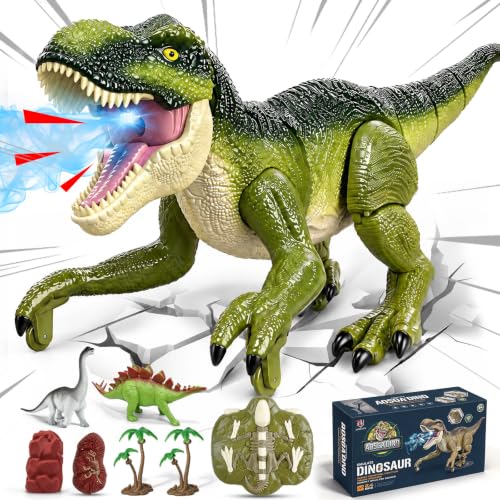 JONRRYIN 52CM Jouet Dinosaure télécommandé Enfants avec Fonc
