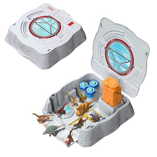 Mattel Jurassic World Coffret de Jeu Laboratoire sensoriel D