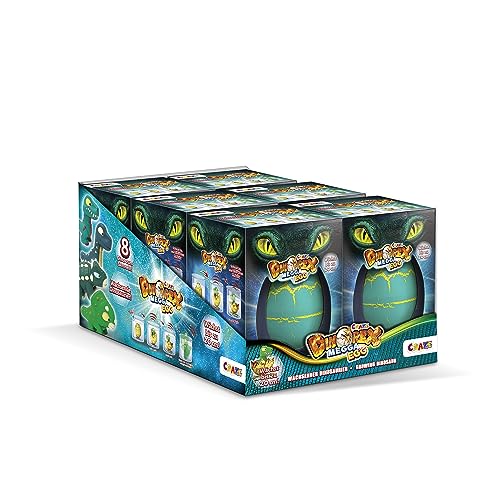 CRAZE Mega Egg - Lot de 6 œufs de Dinosaures Qui éclosent da