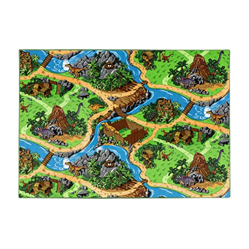 Carpet Studio Tapis Voiture Enfant 95x133,cm, Tapis de Jeux 