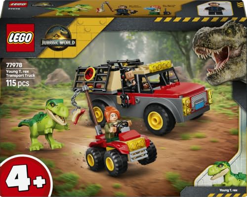 LEGO Jurassic World Camion de Transport du Jeune T-Rex 77978