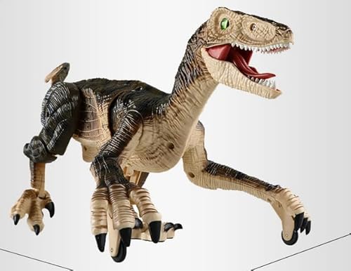Dinosaure Télécommandé Vélociraptor Réaliste