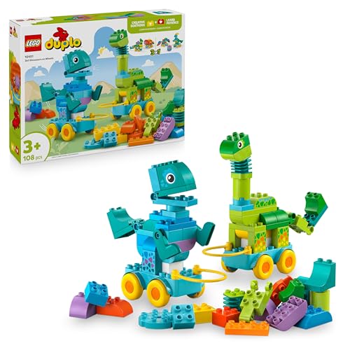 LEGO Duplo Dinosaures 3-en-1 Roues