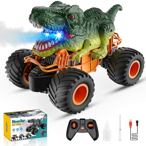 Monster Truck Dinosaure Télécommandé LED
